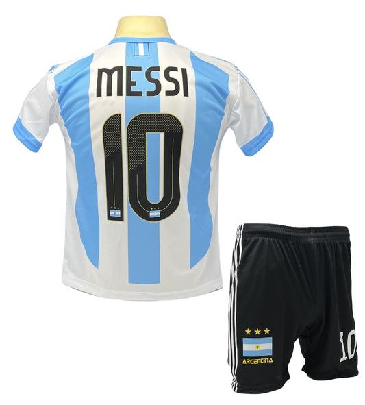 Messi Argentinië voetbaltenue thuis - voetbal shirt + broekje set