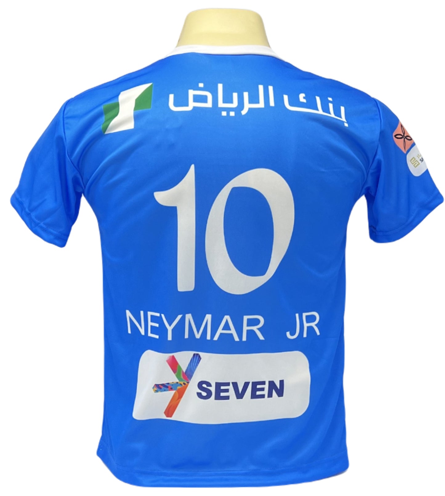 Neymar Al-Hilal Voetbalshirt en Broekje - Thuistenue Neymar